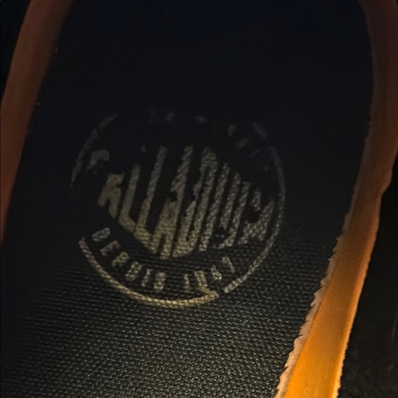 Palladium City Tech Boots Black/Orange Men's size 10.5 - Picture 10 of 11